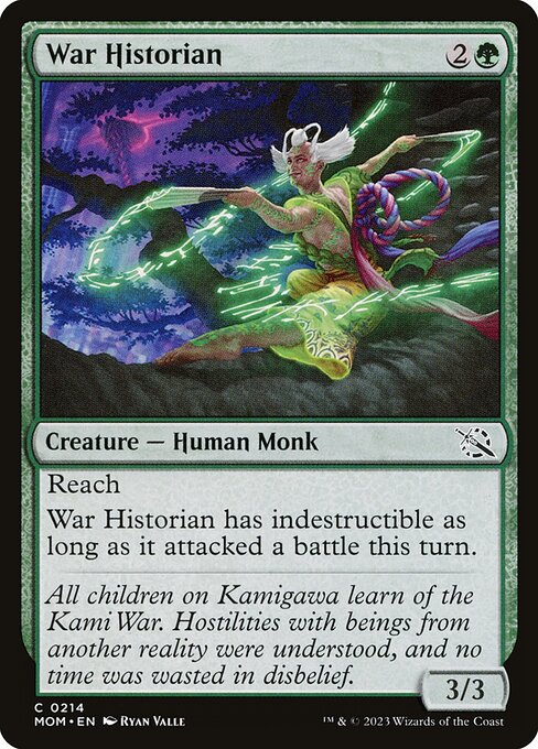 MTG War Historian MOM 214 Regular Nonfoil