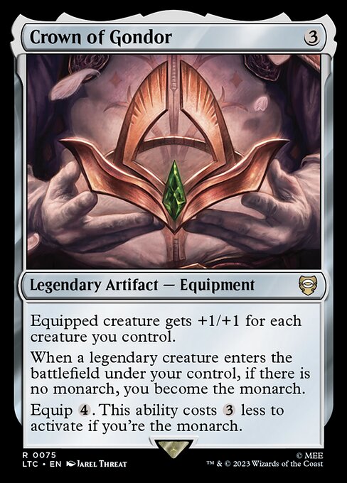 MTG Crown of Gondor LTC 075 Regular Nonfoil