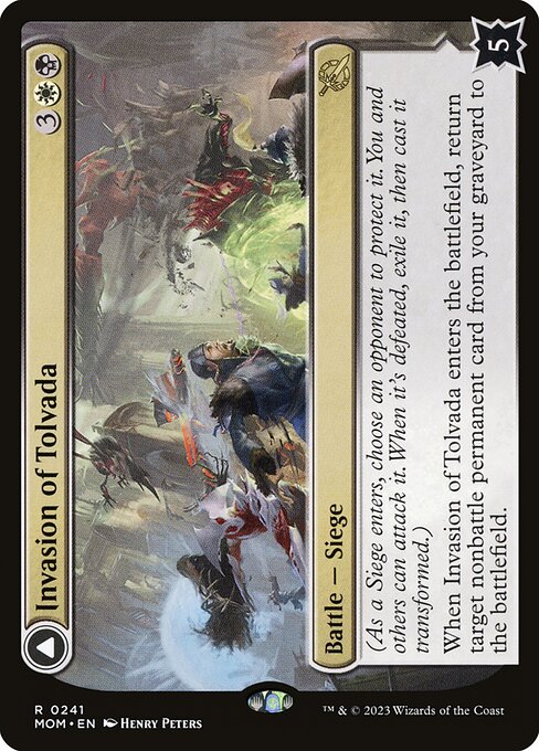 MTG Invasion of Tolvada // The Broken Sky MOM 241 Regular Nonfoil