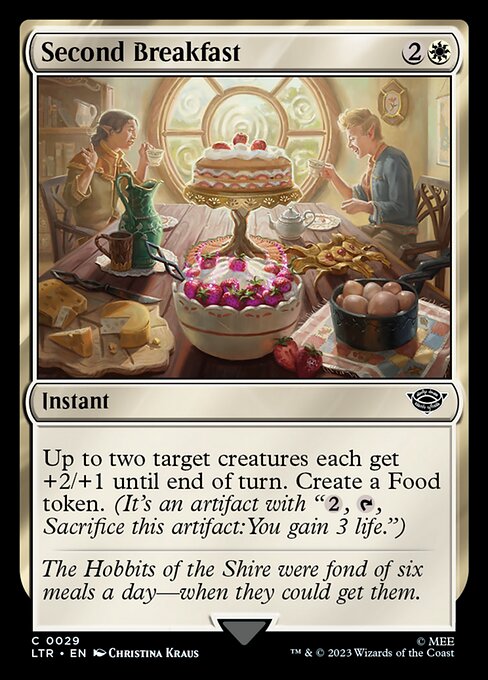 MTG Second Breakfast LTR 029 Regular Foil