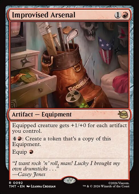 MTG Improvised Arsenal TMT 092 Regular Foil