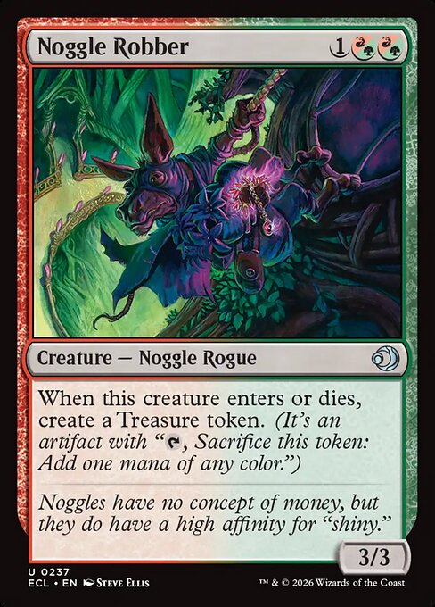 MTG Noggle Robber ECL 237 Regular Foil