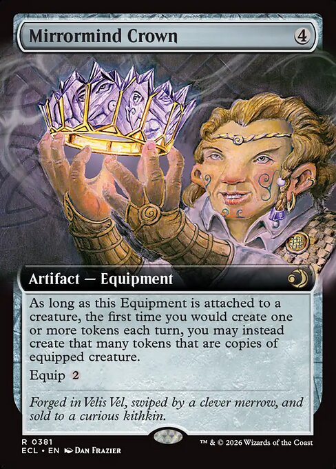 MTG Mirrormind Crown ECL 381 Extended Art Foil