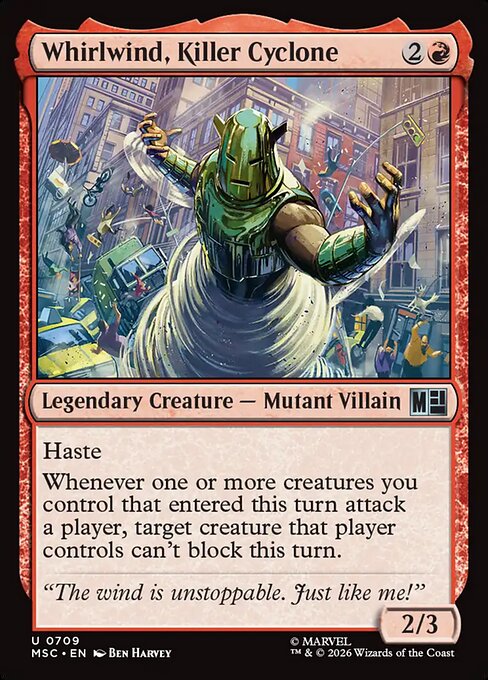 MTG Whirlwind, Killer Cyclone MSC 709 Regular Foil