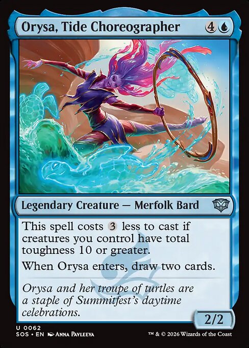 MTG Orysa, Tide Choreographer SOS 062 Regular Foil