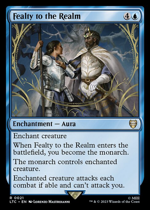 MTG Fealty to the Realm LTC 021 Regular Nonfoil