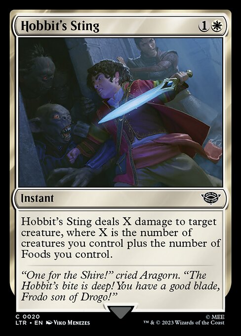 MTG Hobbit's Sting LTR 020 Regular Foil