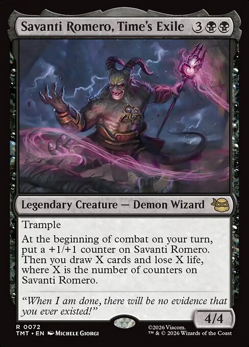 MTG Savanti Romero, Time's Exile TMT 072 Regular Nonfoil