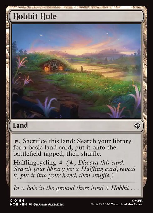 MTG Hobbit Hole HOB 184 Regular Foil