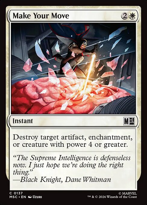 MTG Make Your Move MSC 137 Regular Surge Foil