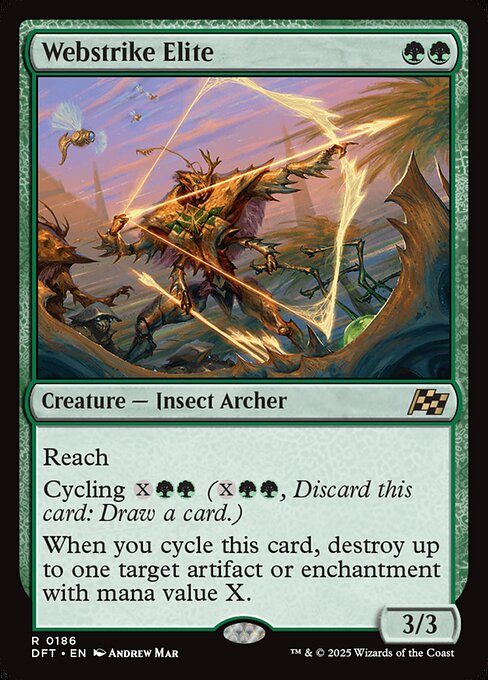MTG Webstrike Elite DFT 186 Regular Foil