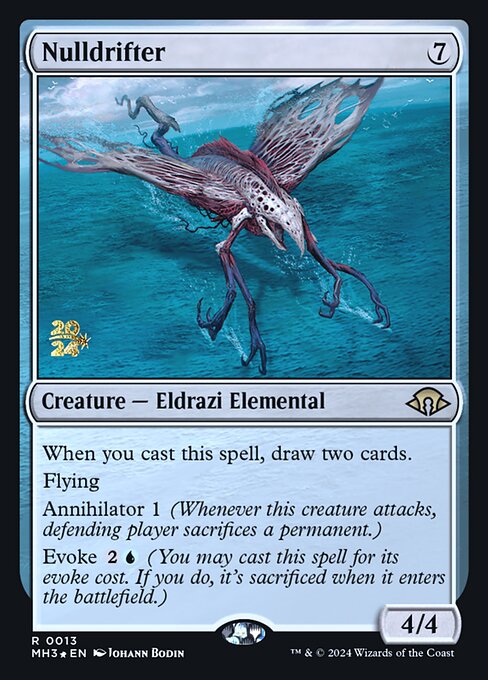 MTG Nulldrifter PMH3 013s Prerelease Foil