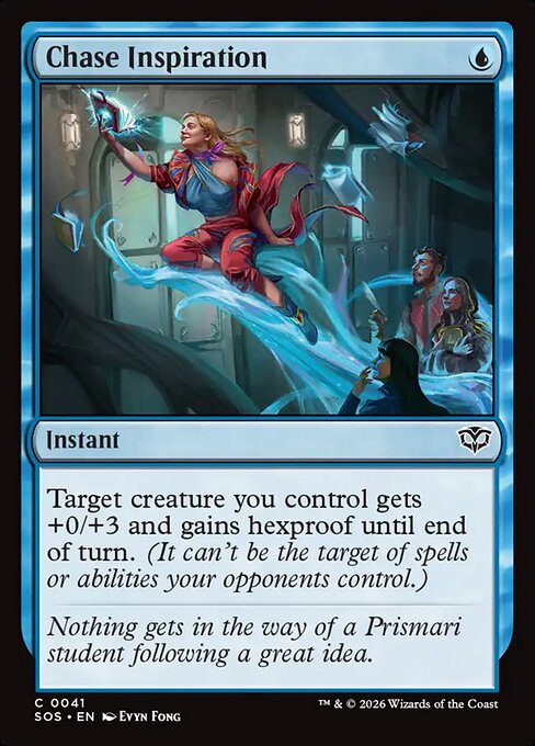 MTG Chase Inspiration SOS 041 Regular Foil