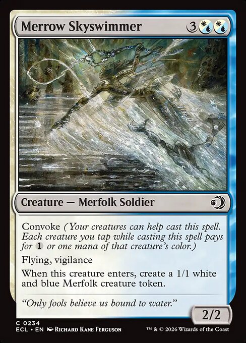 MTG Merrow Skyswimmer ECL 234 Regular Nonfoil