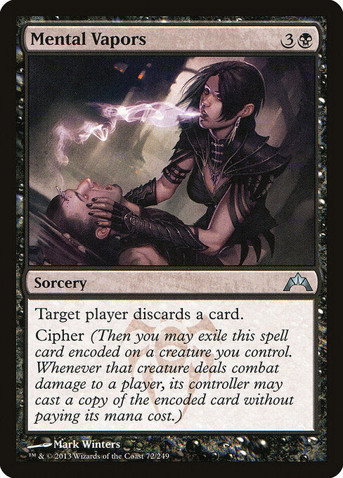 MTG Mental Vapors GTC 072 Regular Nonfoil