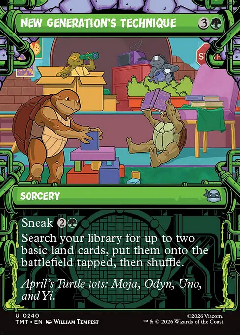 MTG New Generation's Technique TMT 240 Sewer Frame Nonfoil