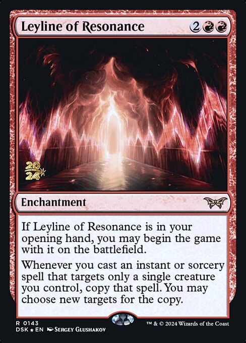 MTG Leyline of Resonance PDSK 143s Prerelease Foil