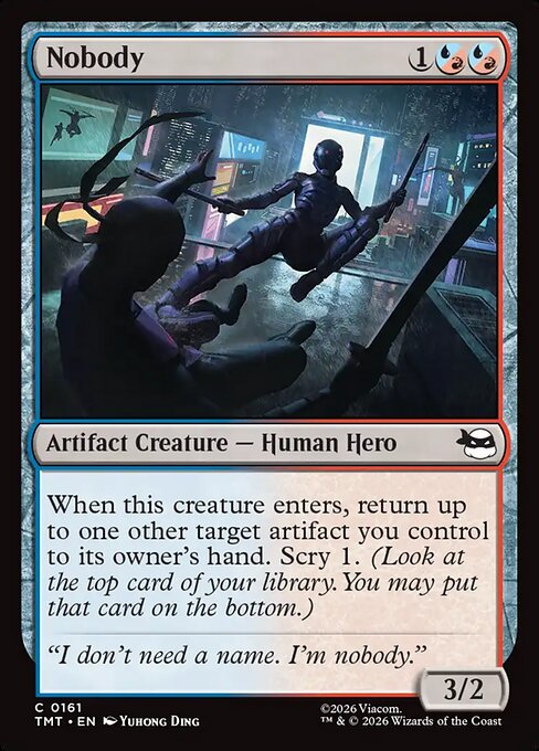 MTG Nobody TMT 161 Regular Foil