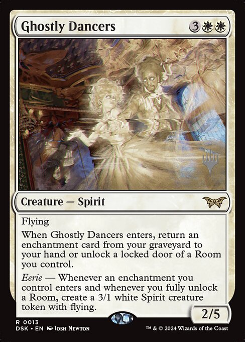 MTG Ghostly Dancers PDSK 013p Promo Pack Nonfoil