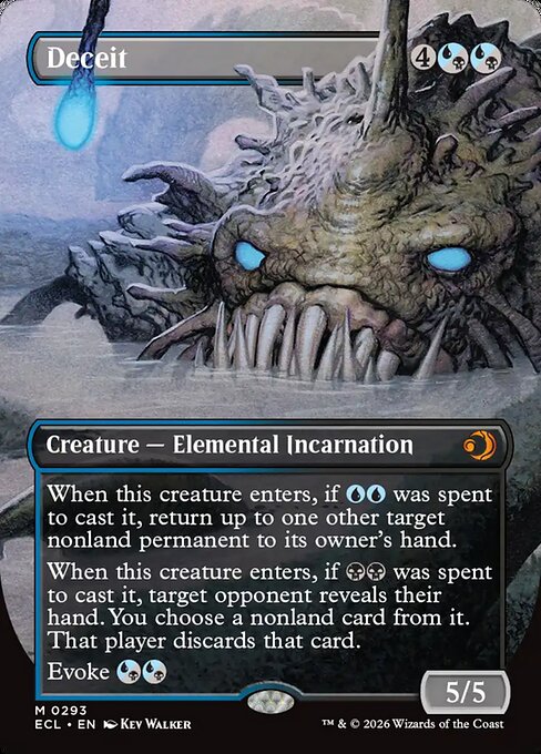 MTG Deceit ECL 293 Showcase Ring Nonfoil