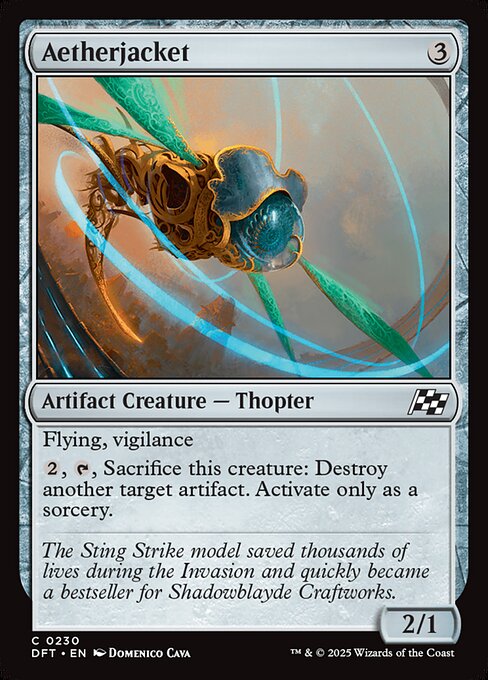 MTG Aetherjacket DFT 230 Regular Foil
