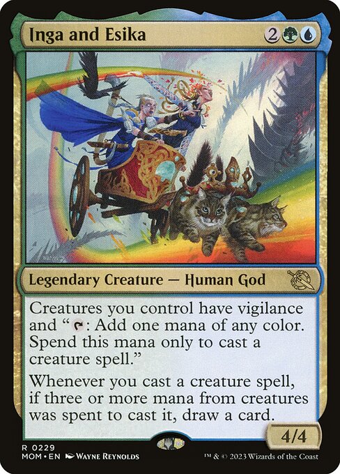 MTG Inga and Esika MOM 229 Regular Foil