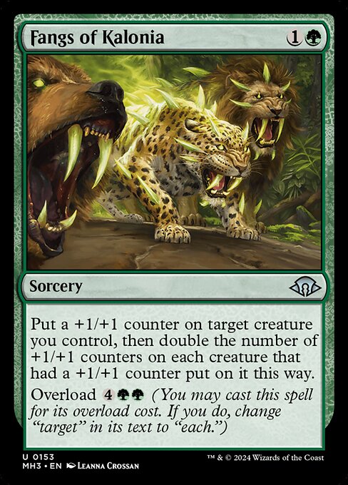 MTG Fangs of Kalonia MH3 153 Regular Nonfoil
