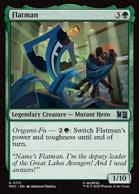MTG Flatman MSC 721 Regular Foil