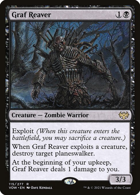 MTG Graf Reaver VOW 115 Standard Foil front