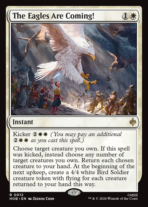 MTG The Eagles Are Coming! HOB 012 Regular Foil