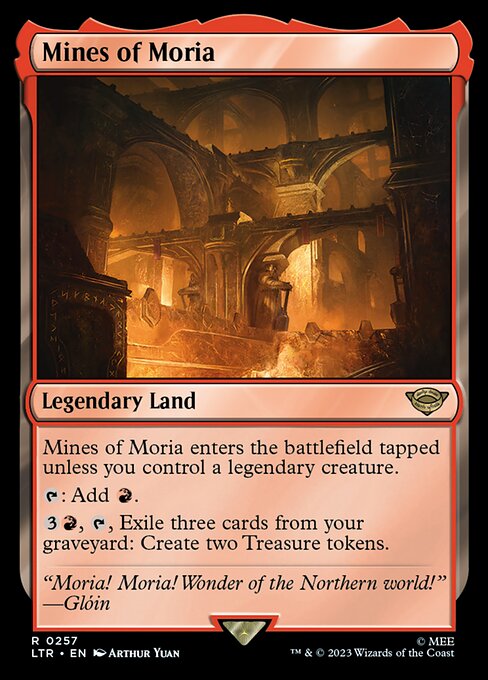 MTG Mines of Moria LTR 257 Regular Nonfoil