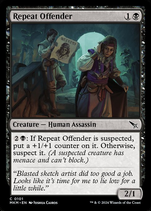 MTG Repeat Offender MKM 101 Regular Nonfoil