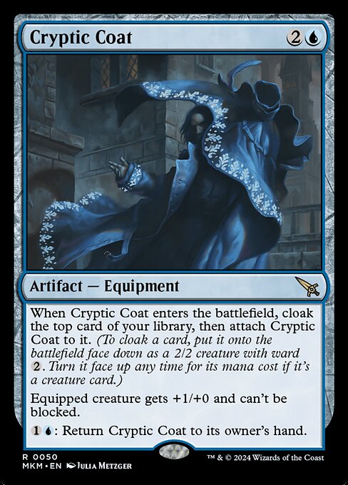 MTG Cryptic Coat MKM 050 Regular Nonfoil