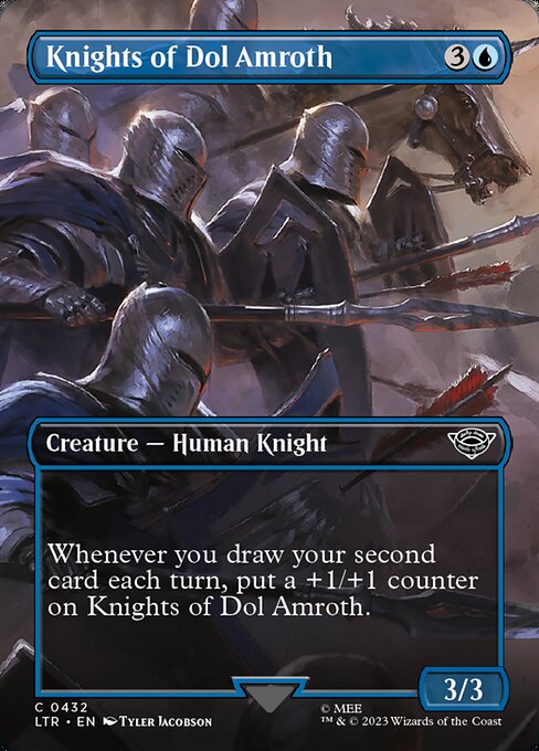 MTG Knights of Dol Amroth LTR 432 Borderless Nonfoil