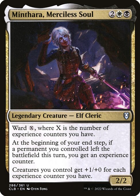 MTG Minthara, Merciless Soul CLB 286 Regular Foil