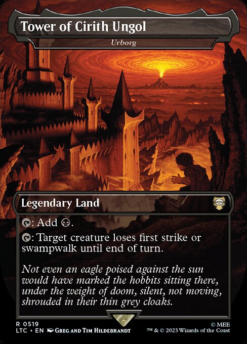MTG Urborg LTC 519 Showcase Ring Foil