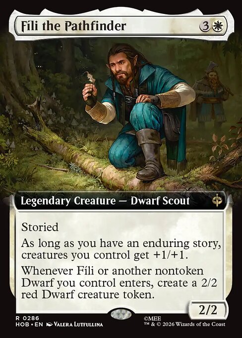 MTG Fíli the Pathfinder HOB 286 Alternate Art Nonfoil