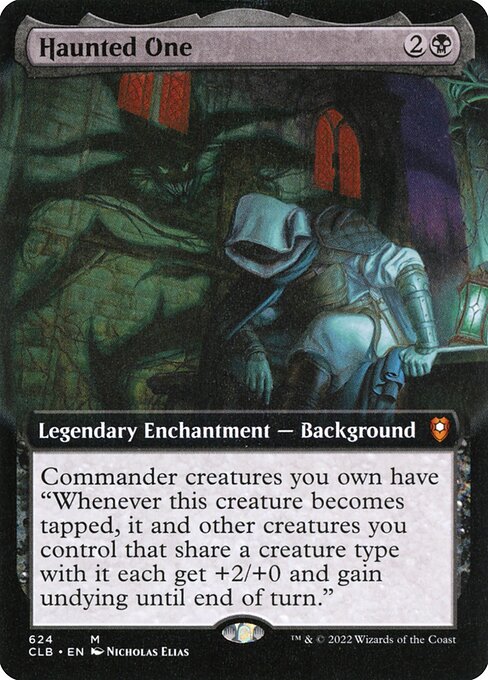 MTG Haunted One CLB 624 Extended Art Foil