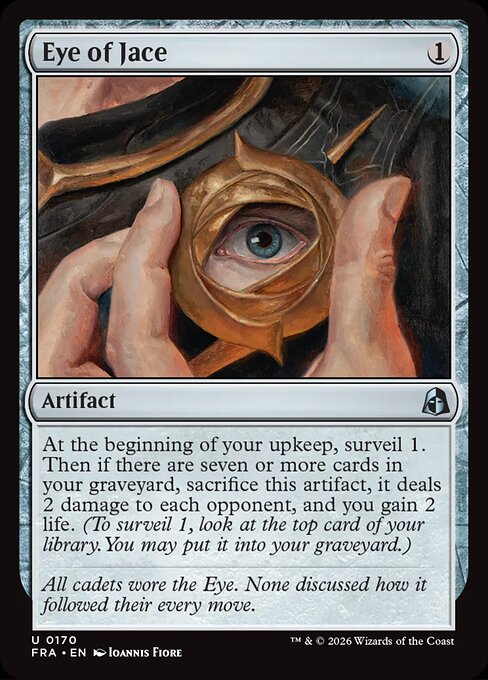 MTG Eye of Jace FRA 170 Standard Nonfoil front