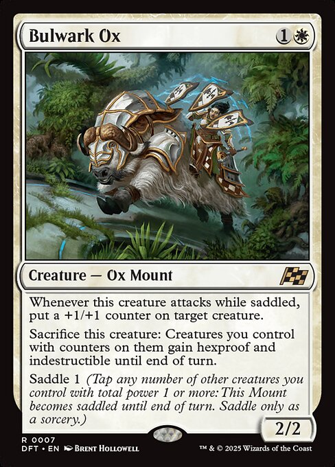 MTG Bulwark Ox DFT 007 Regular Nonfoil