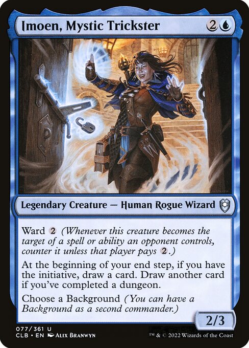 MTG Imoen, Mystic Trickster CLB 077 Regular Nonfoil