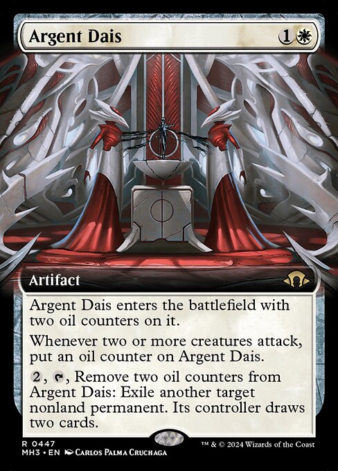 MTG Argent Dais MH3 447 Extended Art Foil