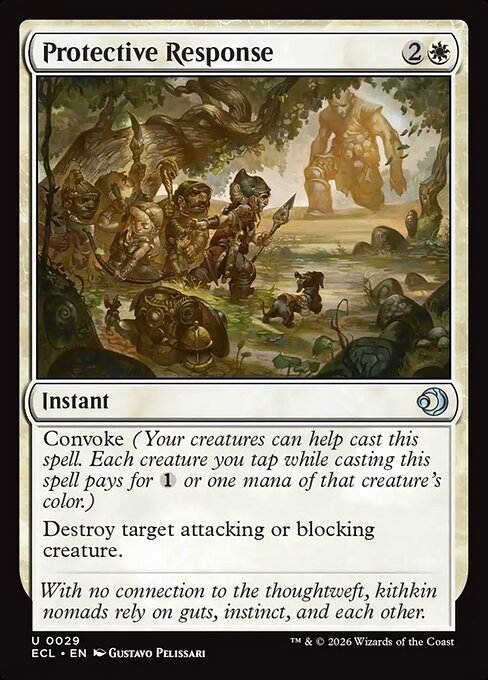 MTG Protective Response ECL 029 Regular Nonfoil