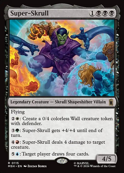 MTG Super-Skrull MSH 115 Regular Foil