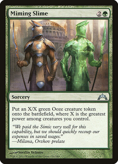 MTG Miming Slime GTC 126 Regular Nonfoil