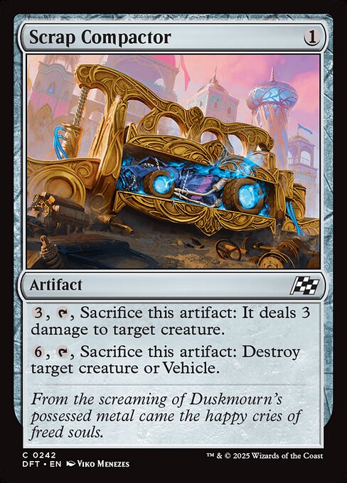 MTG Scrap Compactor DFT 242 Regular Foil