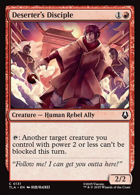 MTG Deserter's Disciple TLA 131 Regular Foil