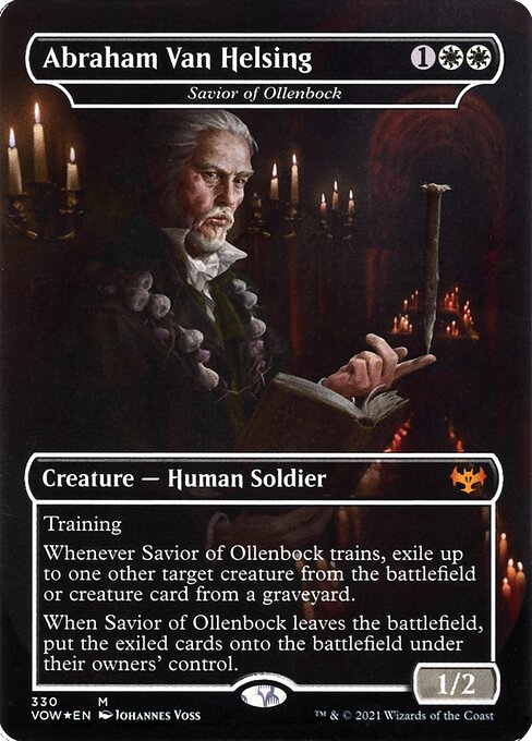 MTG Savior of Ollenbock VOW 330 Dracula Series Nonfoil front