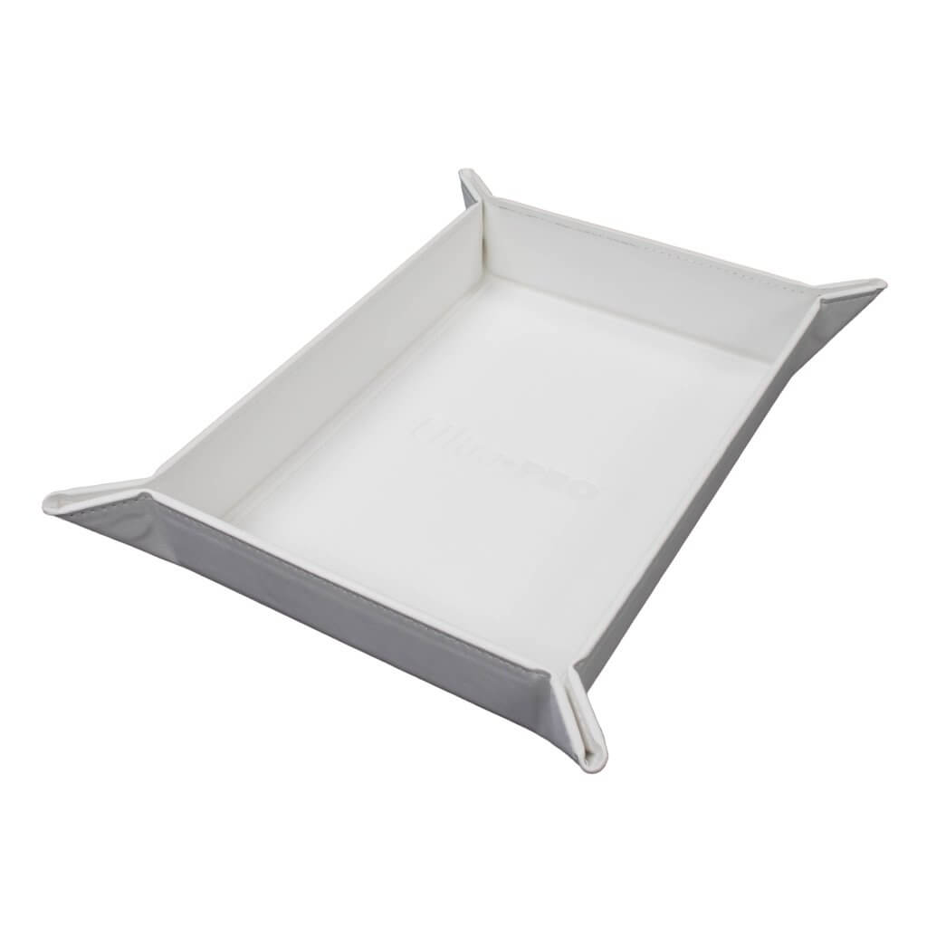 ULTRA PRO Vivid Magnetic Foldable Dice Tray: White