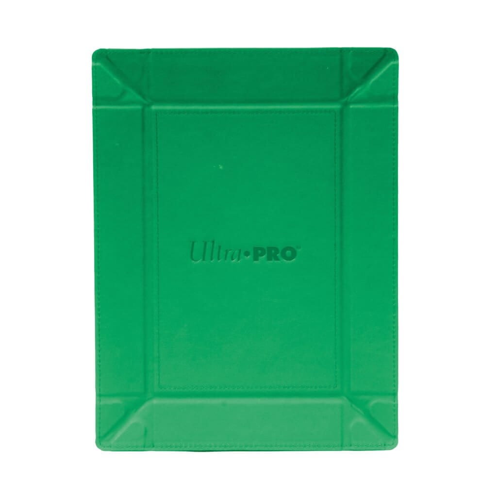 ULTRA PRO Vivid Magnetic Foldable Dice Tray: Green